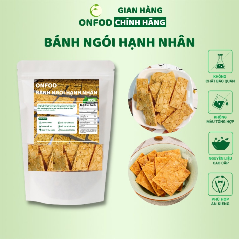 [🛒🇻🇳]Bánh ngói hạnh nhân ONFODcho người tiểu đường, giảm cân, ăn kiêng, tập gym, yoga, thực dưỡng 250g 500g – ONFOD , SKU – s12563715584 – vinmart.co 🇻🇳🛒Top1Shop🛒 🇻🇳Top1Vietnam🇻🇳 🛍🛒🇻🇳