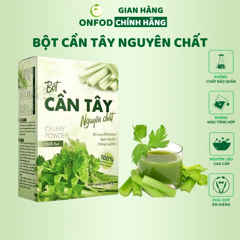 [🛒🇻🇳]Bột cần tây nguyên chất sấy lạnh hữu cơ ONFOD ăn kiêng giảm cân đẹp da giữ dáng 75g (15 gói x 5g) – ONFOD , SKU – s16083727957 – vinmart.co 🇻🇳🛒Top1Shop🛒 🇻🇳Top1Vietnam🇻🇳 🛍🛒🇻🇳