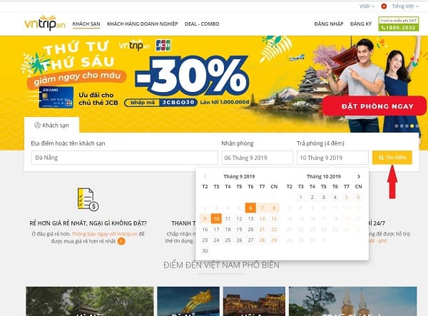 Hướng dẫn cách đặt phòng khách sạn trên Vntrip: Đặt phòng khách sạn qua Vntrip có dễ không, như thế nào?