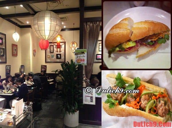 Quán Banh xeo Saigon - Địa chỉ bán bánh mì Việt Nam ngon, chuẩn vị không thể không đến khi du lịch Tokyo, Nhật Bản