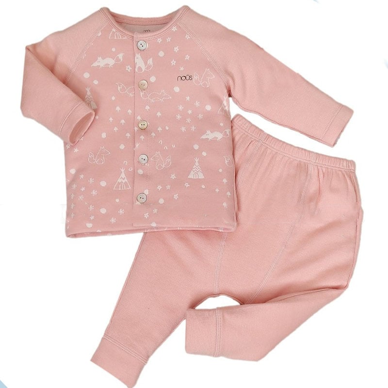 [🛒🇻🇳]Bộ quần áo cài thẳng dài Nous cáo hồng – Nous , SKU – – bebubam.vn 🇻🇳🛒Top1Shop🛒 🇻🇳Top1Vietnam🇻🇳 🛍🛒🇻🇳