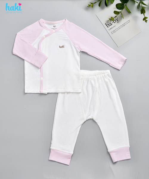 [🛒🇻🇳]Bộ sơ sinh cài chéo, tay raglan phối màu BB036 – , SKU – – haki.net.vn 🇻🇳🛒Top1Shop🛒 🇻🇳Top1Vietnam🇻🇳 🛍🛒🇻🇳