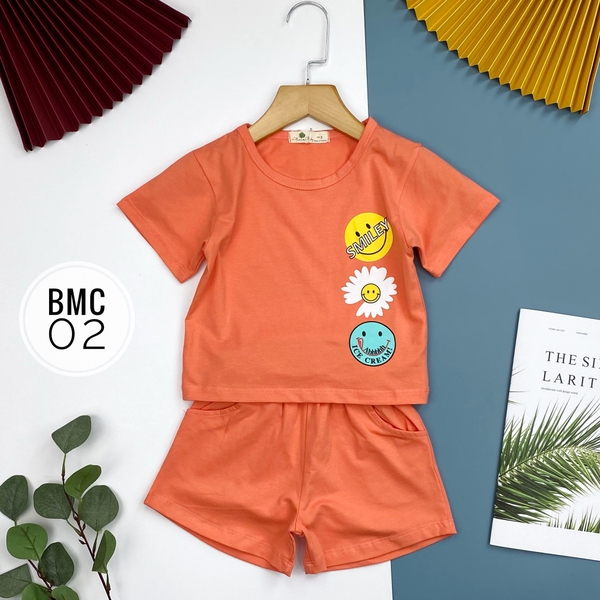 [🛒🇻🇳]Bộ bé gái mặt cười quần đùi S9/14 – facebook , SKU – PVN17476 – litibaby.com 🇻🇳🛒Top1Shop🛒 🇻🇳Top1Vietnam🇻🇳 🛍🛒🇻🇳