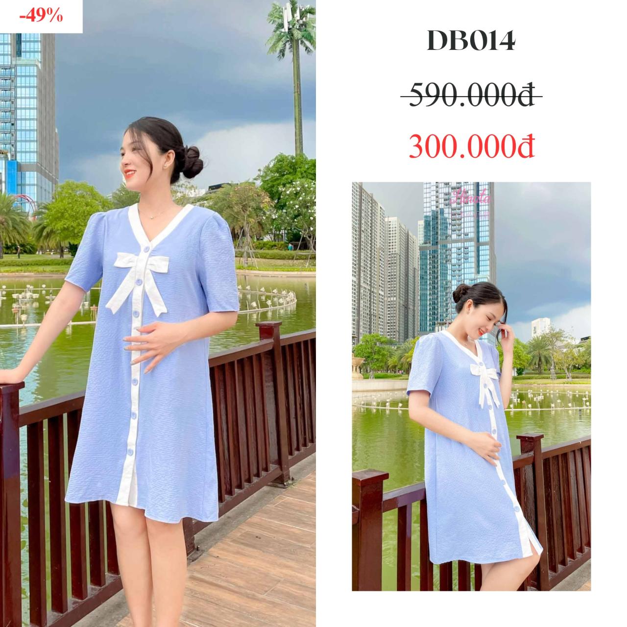[🛒🇻🇳]( SALE ) Đầm bầu chữ A phối nơ Hinata DB014 – Hinata , SKU – – hinata-vn.com 🇻🇳🛒Top1Shop🛒 🇻🇳Top1Vietnam🇻🇳 🛍🛒🇻🇳