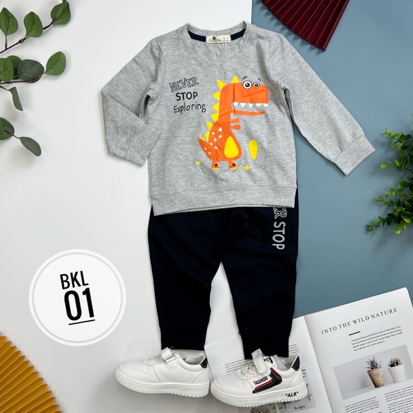 [🛒🇻🇳]Bộ bé trai dài tay cotton thu đông khủng long 2/8 – facebook , SKU – PVN19322 – litibaby.com 🇻🇳🛒Top1Shop🛒 🇻🇳Top1Vietnam🇻🇳 🛍🛒🇻🇳