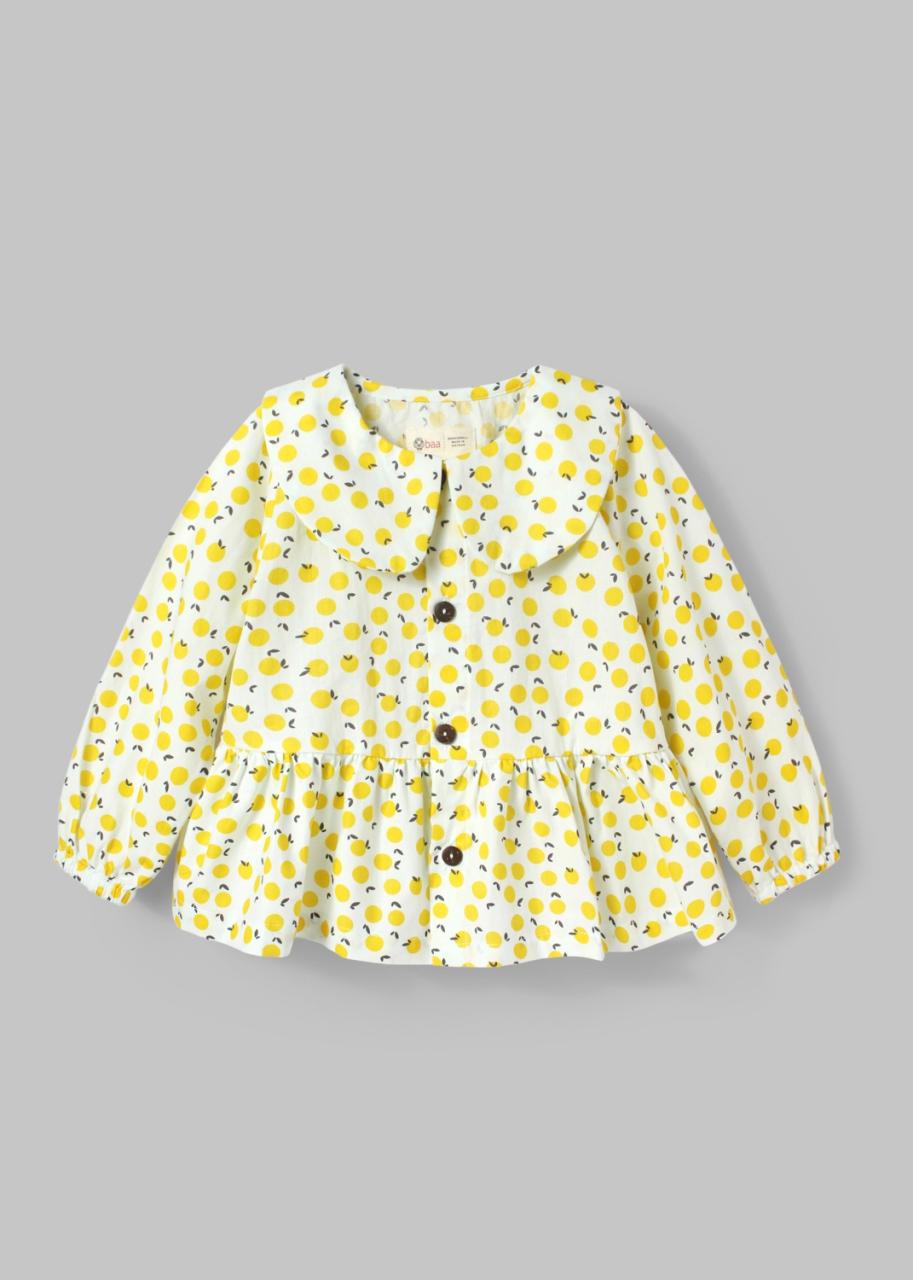 [🛒🇻🇳]Áo Kate Kiểu Tay Dài Bé Gái Trắng Trái Chanh – , SKU – – baababy.com.vn 🇻🇳🛒Top1Shop🛒 🇻🇳Top1Vietnam🇻🇳 🛍🛒🇻🇳