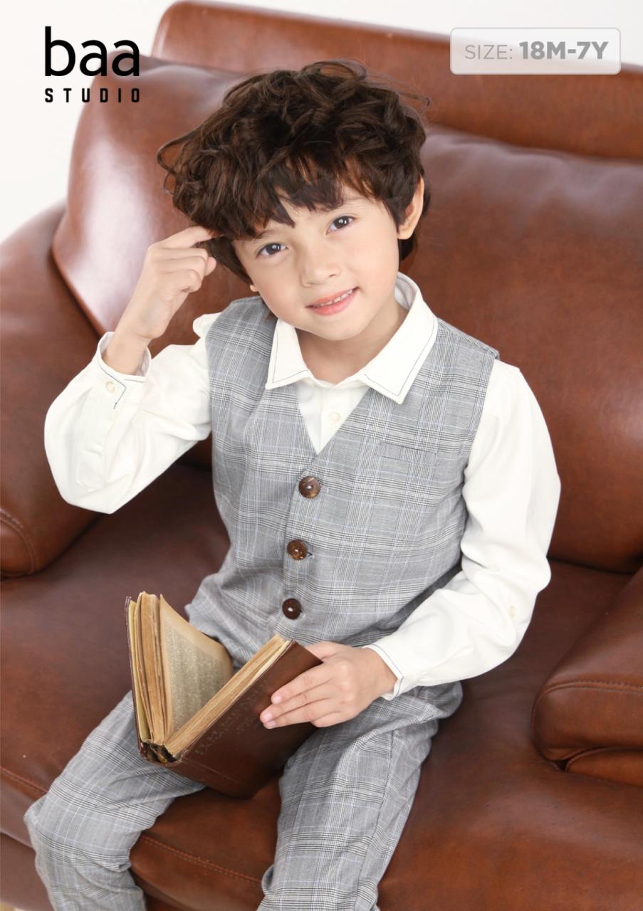 [🛒🇻🇳]Set Misty Gray Gilet Bé Trai Cao Cấp Xám Sọc ( Không Bao Gồm Áo Sơ Mi ) – , SKU – – baababy.com.vn 🇻🇳🛒Top1Shop🛒 🇻🇳Top1Vietnam🇻🇳 🛍🛒🇻🇳