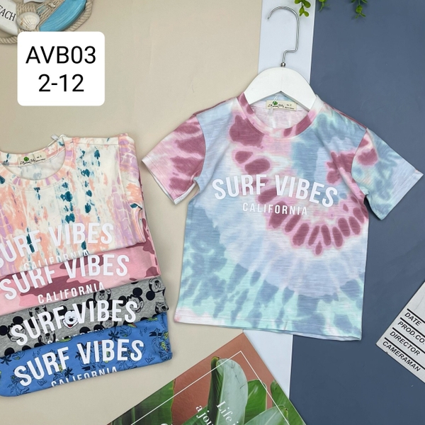 [🛒🇻🇳]AVB01-Áo cotton BT, BG surf vibes 2/12 – facebook , SKU – PVN309 – litibaby.com 🇻🇳🛒Top1Shop🛒 🇻🇳Top1Vietnam🇻🇳 🛍🛒🇻🇳