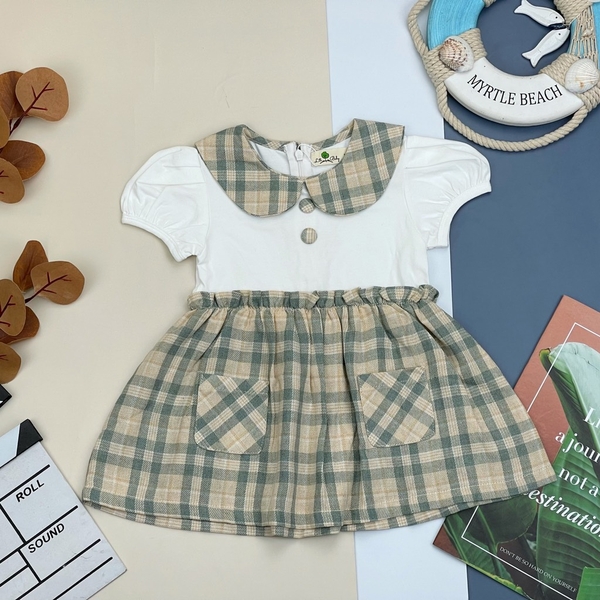 [🛒🇻🇳]VKCS01-Váy kẻ cúc bọc cổ sen 1/10 – facebook , SKU – PVN2915 – litibaby.com 🇻🇳🛒Top1Shop🛒 🇻🇳Top1Vietnam🇻🇳 🛍🛒🇻🇳