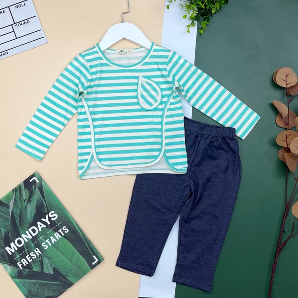 [🛒🇻🇳]Bộ BG áo kẻ quần giả jean 1/5 – facebook , SKU – PVN13521 – litibaby.com 🇻🇳🛒Top1Shop🛒 🇻🇳Top1Vietnam🇻🇳 🛍🛒🇻🇳