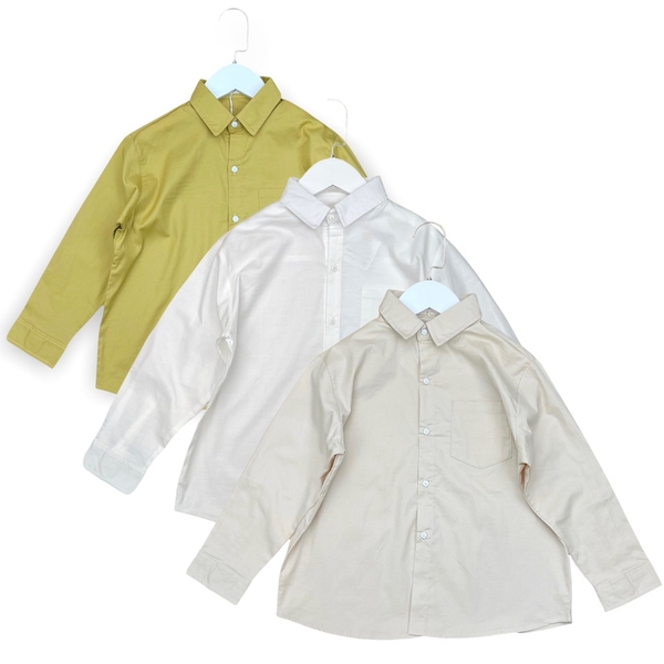 [🛒🇻🇳]Áo sơ mi dài tay BT trơn 8/12 – facebook , SKU – PVN16489 – litibaby.com 🇻🇳🛒Top1Shop🛒 🇻🇳Top1Vietnam🇻🇳 🛍🛒🇻🇳