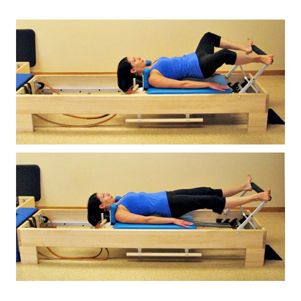 Bài tập trên máy tập Pilates Reformer