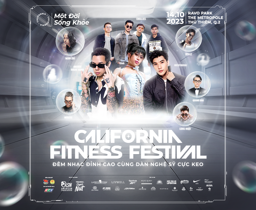 8.000 khán giả “cháy” cùng tlinh, HIEUTHUHAI, Andree Right Hand, Chillies tại đại nhạc hội California’s Fitness Festival [🆕🇻🇳] cali.vn