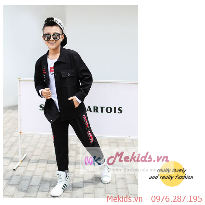 [🛒🇻🇳]Áo khoác bò đen bé trai siêu đại 150-180 Mã AT188 – , SKU – 7921 – mekids.vn 🇻🇳🛒Top1Shop🛒 🇻🇳Top1Vietnam🇻🇳 🛍🛒🇻🇳