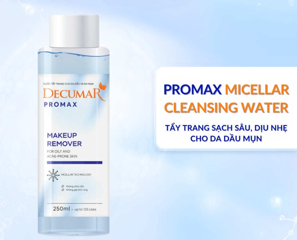 So luoc ve thuong hieu Decumar Promax Micellar