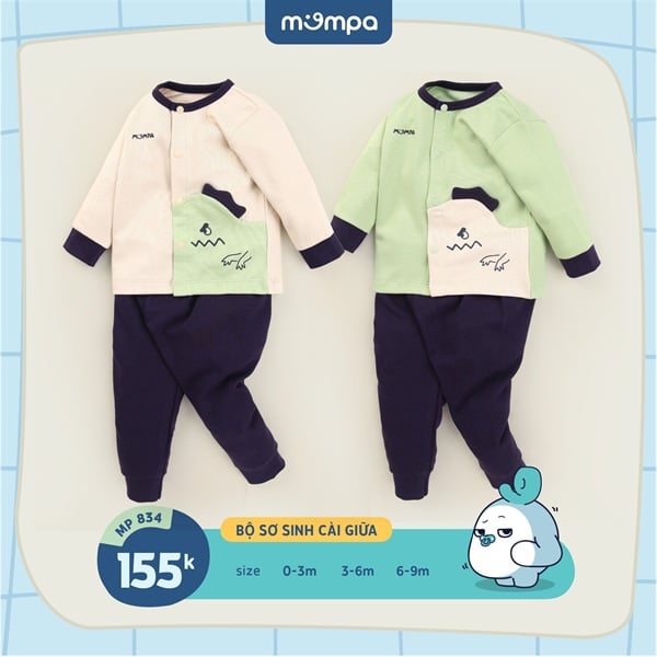 [🛒🇻🇳]Bộ sơ sinh BT cài giữa Mompa MP834 sz 6-9M – Khác , SKU – – bebubam.vn 🇻🇳🛒Top1Shop🛒 🇻🇳Top1Vietnam🇻🇳 🛍🛒🇻🇳