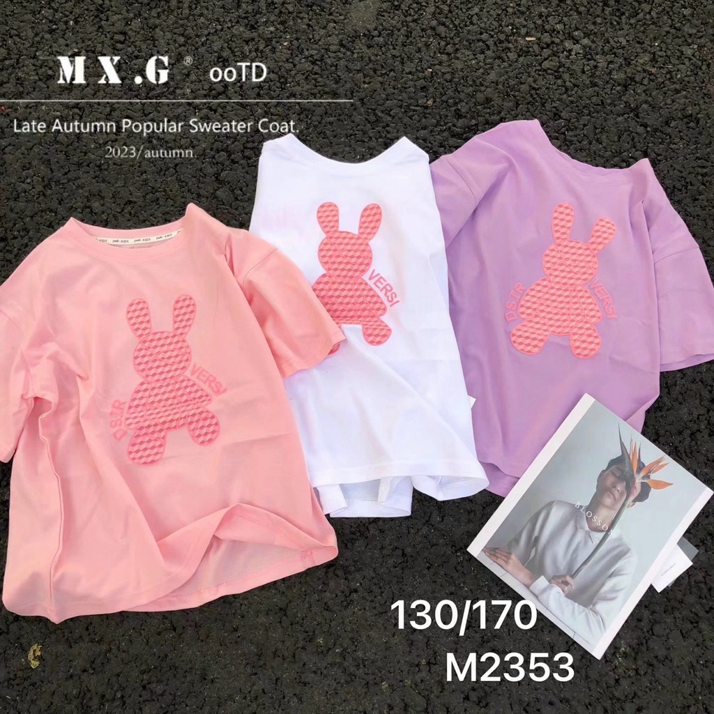 [🛒🇻🇳]Áo cộc tay hình thỏ Versi 3 màu hồng – tím-trắng cho Bé gái 6-10 tuổi-ag508 – , SKU – 11436 – mekids.vn 🇻🇳🛒Top1Shop🛒 🇻🇳Top1Vietnam🇻🇳 🛍🛒🇻🇳