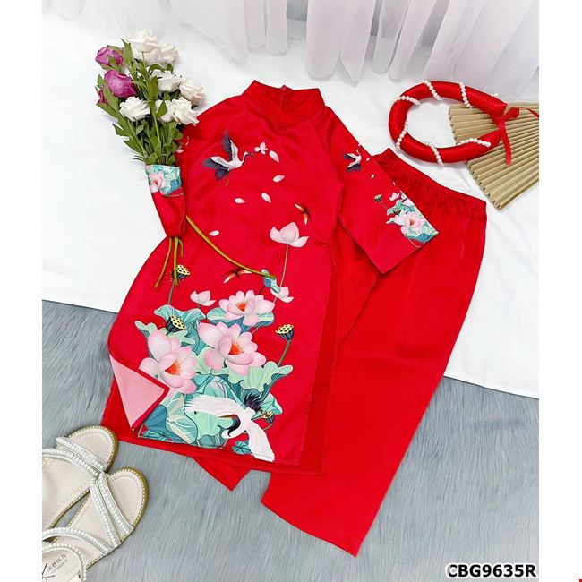 [🛒🇻🇳]Áo dài cách tân họa tiết Chim Hạc dành cho bé gái – CBG9635R – , SKU – – becungshop.vn 🇻🇳🛒Top1Shop🛒 🇻🇳Top1Vietnam🇻🇳 🛍🛒🇻🇳