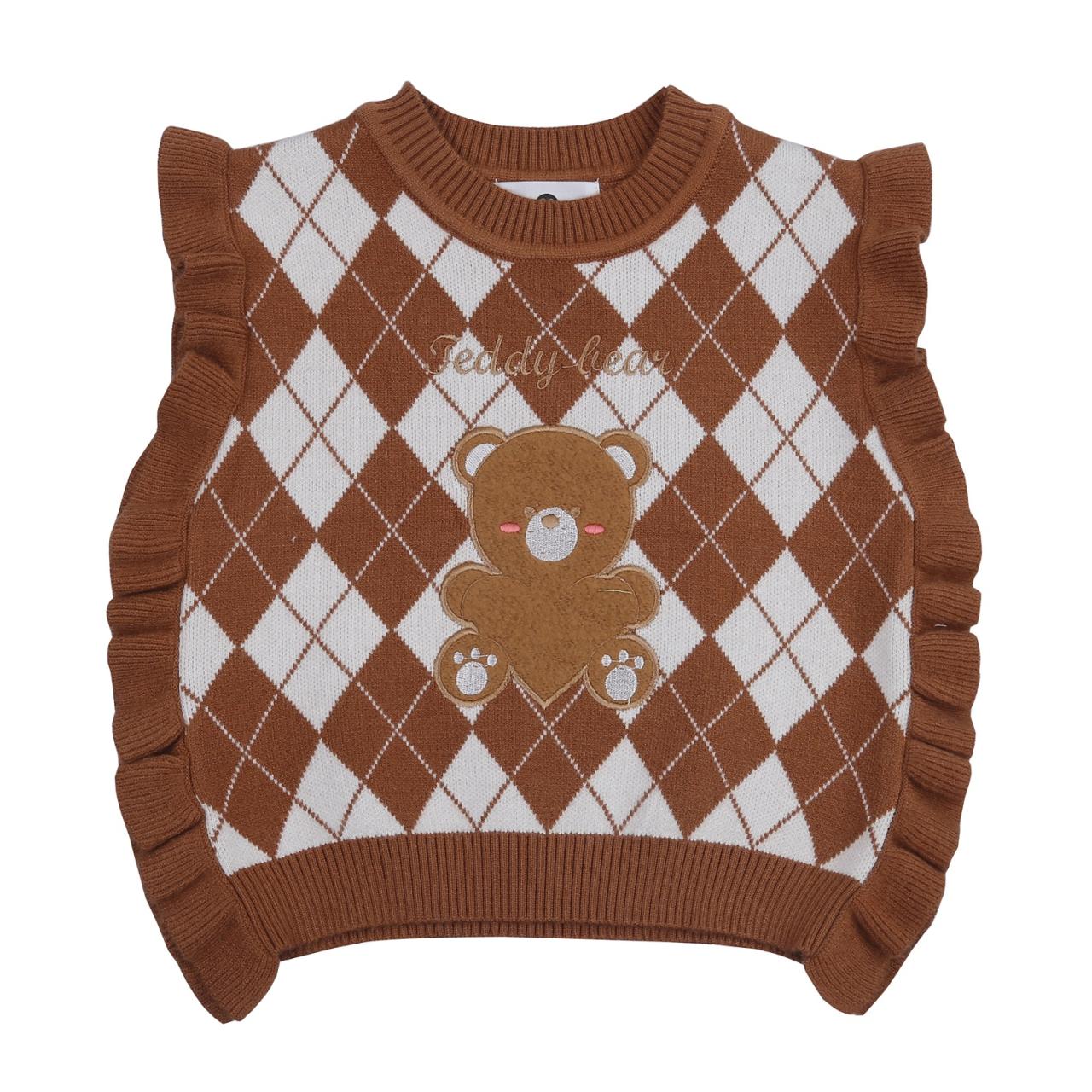 [🛒🇻🇳]Áo len gile bé gái KidsPlaza kiểu caro bèo HN23D (Nâu) – KidsPlaza , SKU – KIDS-413290394 – kidsplaza.vn 🇻🇳🛒Top1Shop🛒 🇻🇳Top1Vietnam🇻🇳 🛍🛒🇻🇳