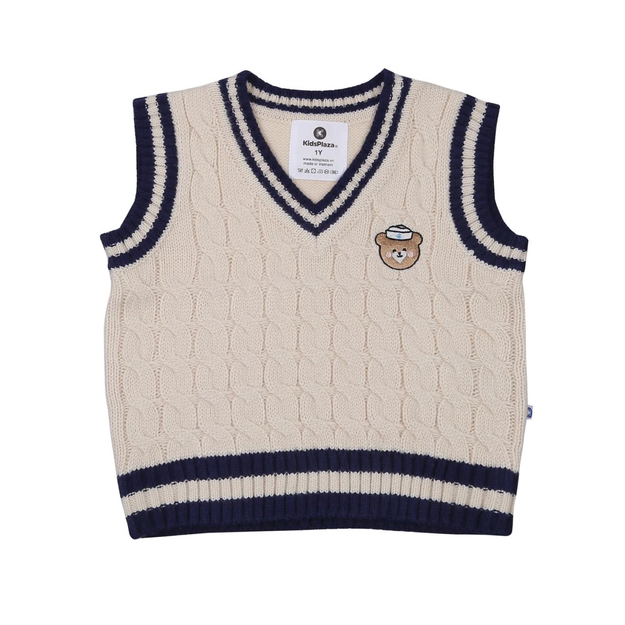 [🛒🇻🇳]Áo len gile bé trai KidsPlaza gấu HN23D (Be) – KidsPlaza , SKU – KIDS-412260657 – kidsplaza.vn 🇻🇳🛒Top1Shop🛒 🇻🇳Top1Vietnam🇻🇳 🛍🛒🇻🇳