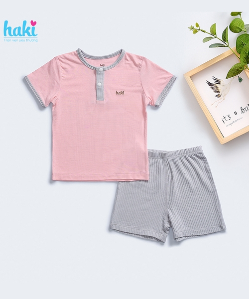 [🛒🇻🇳]Bộ cộc tay cổ trụ phối màu vải sợi tre cao cấp BB023 – , SKU – – haki.net.vn 🇻🇳🛒Top1Shop🛒 🇻🇳Top1Vietnam🇻🇳 🛍🛒🇻🇳