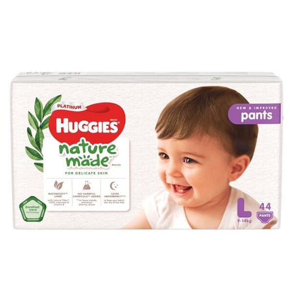 [🛒🇻🇳]Bỉm tã quần Huggies Platinum Nature Made L size 44 miếng (9-14kg) – Huggies Platinum Nature Made , SKU – 2261000000003 – concung.com 🇻🇳🛒Top1Shop🛒 🇻🇳Top1Vietnam🇻🇳 🛍🛒🇻🇳