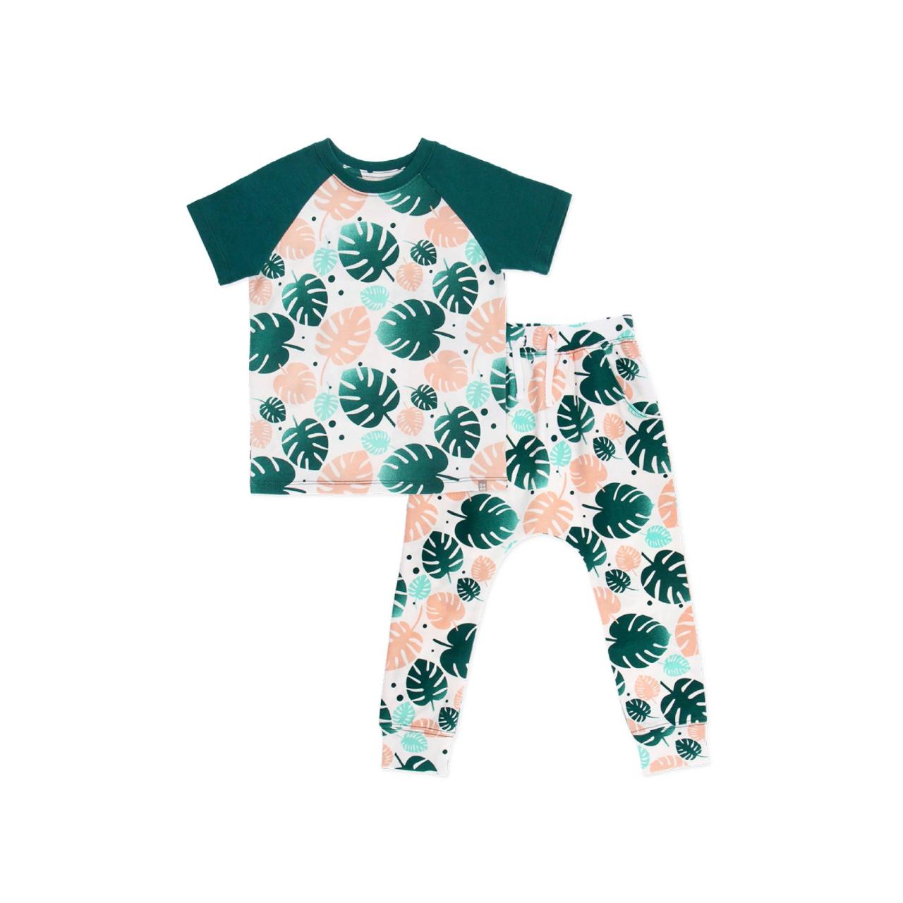 [🛒🇻🇳]Bộ quần áo bé trai raglan màu xanh in họa tiết lá cây – OETEO Vietnam , SKU – – oeteo.com.vn 🇻🇳🛒Top1Shop🛒 🇻🇳Top1Vietnam🇻🇳 🛍🛒🇻🇳