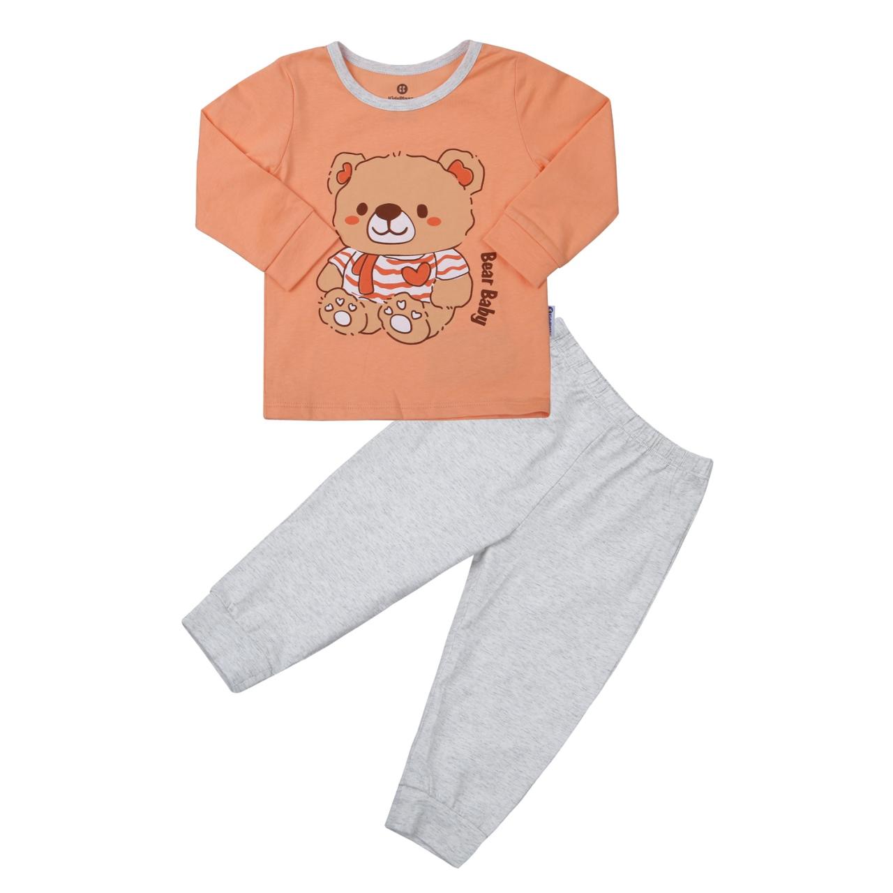 [🛒🇻🇳]Bộ quần áo dài tay bé gái KidsPlaza in gấu M23T (Cam xám) – KidsPlaza , SKU – KIDS-611191563 – kidsplaza.vn 🇻🇳🛒Top1Shop🛒 🇻🇳Top1Vietnam🇻🇳 🛍🛒🇻🇳