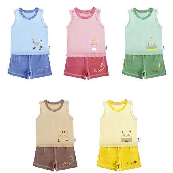 [🛒🇻🇳]Bộ sát nách màu in thú BabyMommy – Màu ngẫu nhiên – BabyMommy , SKU – 283772 – avakids.com 🇻🇳🛒Top1Shop🛒 🇻🇳Top1Vietnam🇻🇳 🛍🛒🇻🇳