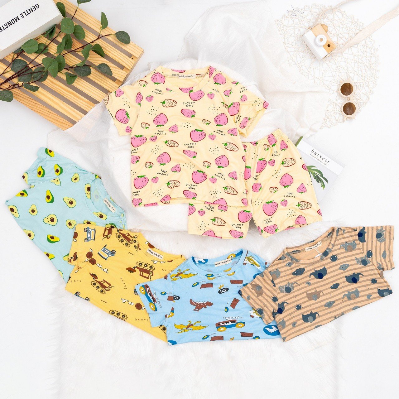 [🛒🇻🇳]Đồ Bộ Bé Trai, Bé Gái Minky Mom Vải Thun Lạnh, Bộ Cộc Tay Cho Bé Mặc Nhà, Bộ Quần Áo Trẻ Em Dễ Thương Mùa Hè 2022 – TrueKids , SKU – – truekids.vn 🇻🇳🛒Top1Shop🛒 🇻🇳Top1Vietnam🇻🇳 🛍🛒🇻🇳