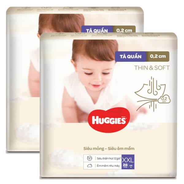 [🛒🇻🇳]Combo 2 Tã quần Huggies Thin & Soft (XXL, >15kg, 28 miếng) – Huggies Thin & Soft , SKU – 5836000000005 – concung.com 🇻🇳🛒Top1Shop🛒 🇻🇳Top1Vietnam🇻🇳 🛍🛒🇻🇳