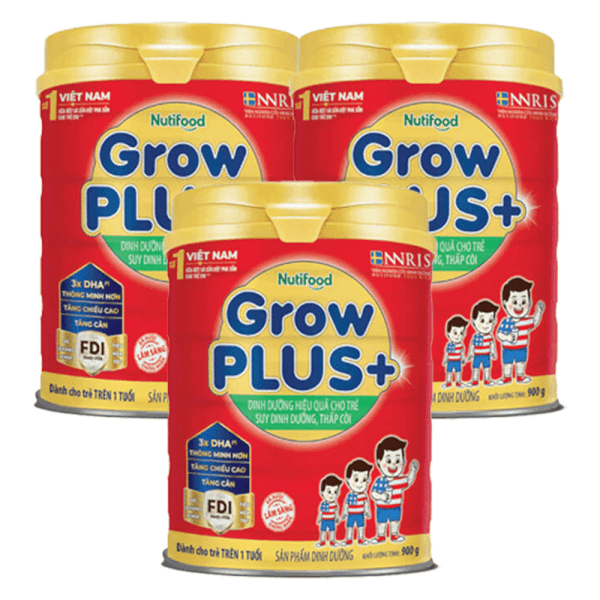 [🛒🇻🇳]Combo 3 lon sữa GrowPLUS+ Đỏ 900g (từ 1 tuổi) – GrowPLUS+ Đỏ , SKU – 4327000000001 – concung.com 🇻🇳🛒Top1Shop🛒 🇻🇳Top1Vietnam🇻🇳 🛍🛒🇻🇳