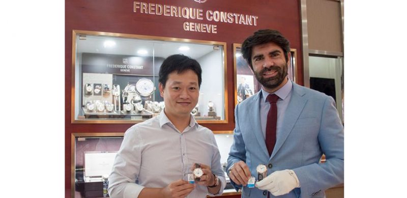 Đại diện thương hiệu Frederique Constant đến thăm Galle Watch