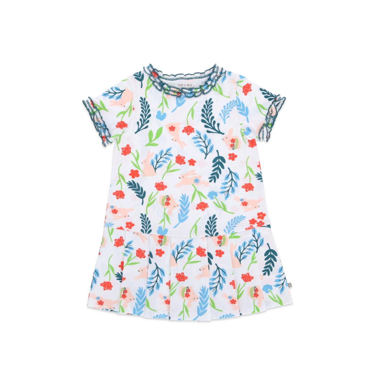 [🛒🇻🇳]Đầm suông cổ bèo bé gái họa tiết cây tầm gửi thỏ ngọc và trái anh đào – OETEO Vietnam , SKU – – oeteo.com.vn 🇻🇳🛒Top1Shop🛒 🇻🇳Top1Vietnam🇻🇳 🛍🛒🇻🇳