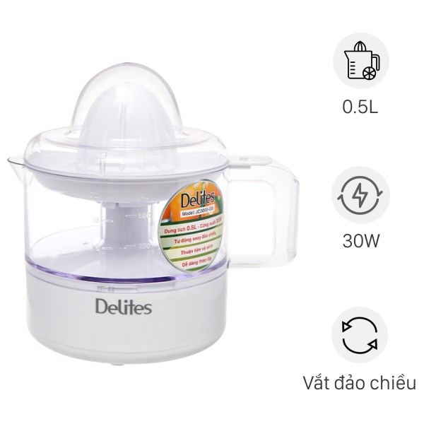 [🛒🇻🇳]Máy vắt cam Delites 30W JC3000-GS – Delites , SKU – 249200 – avakids.com 🇻🇳🛒Top1Shop🛒 🇻🇳Top1Vietnam🇻🇳 🛍🛒🇻🇳