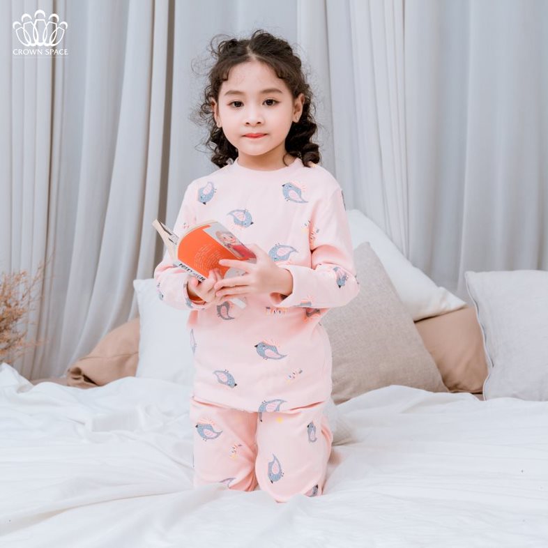 [🛒🇻🇳]Bộ Mặc Nhà Thu Đông Họa Tiết Chú Gà Con Dành Cho Bé Gái Crown Space CKGL5911710 Size 18 – 28Kg – Crown Kids , SKU – CKGL5911710.P.7 – crownspace.vn 🇻🇳🛒Top1Shop🛒 🇻🇳Top1Vietnam🇻🇳 🛍🛒🇻🇳