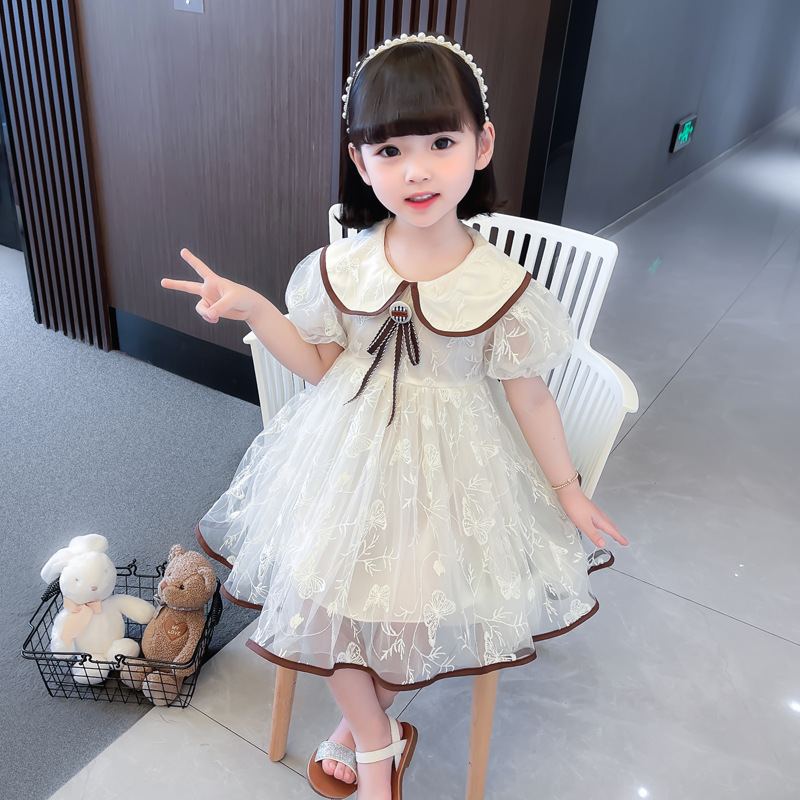 [🛒🇻🇳]DV518 – Đầm Công Chúa Cho Bé Phối Ren Nơ Cổ – Màu Trắng – Tohoo , SKU – DV518 – moby.com.vn 🇻🇳🛒Top1Shop🛒 🇻🇳Top1Vietnam🇻🇳 🛍🛒🇻🇳