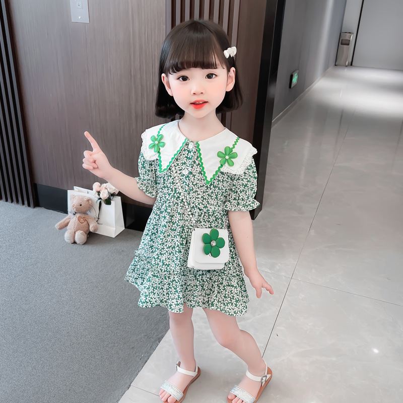 [🛒🇻🇳]DV535 – Đầm Hoa Chấm Bi Cho Bé Có Cổ Kèm Túi – Màu xanh – Tohoo , SKU – DV535 – moby.com.vn 🇻🇳🛒Top1Shop🛒 🇻🇳Top1Vietnam🇻🇳 🛍🛒🇻🇳