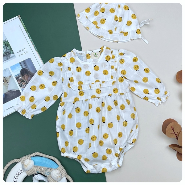 [🛒🇻🇳]Bộ body Bé gái dài tay kèm mũ 6M/24M – facebook , SKU – PVN18635 – litibaby.com 🇻🇳🛒Top1Shop🛒 🇻🇳Top1Vietnam🇻🇳 🛍🛒🇻🇳