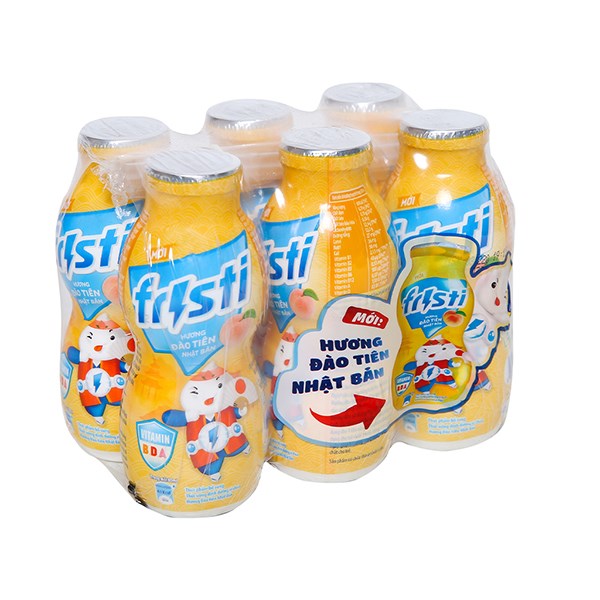 [🛒🇻🇳]Lốc 6 chai sữa chua uống tiệt trùng Fristi vị đào 80 ml (từ 1 tuổi) – Fristi , SKU – 225188 – avakids.com 🇻🇳🛒Top1Shop🛒 🇻🇳Top1Vietnam🇻🇳 🛍🛒🇻🇳
