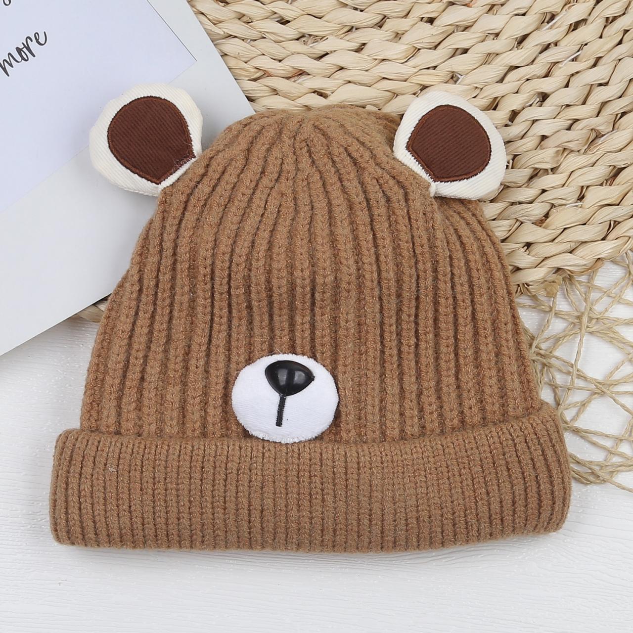 [🛒🇻🇳]Mũ len cho bé KidsPlaza gấu (Nâu) – KidsPlaza , SKU – 614140807 – kidsplaza.vn 🇻🇳🛒Top1Shop🛒 🇻🇳Top1Vietnam🇻🇳 🛍🛒🇻🇳