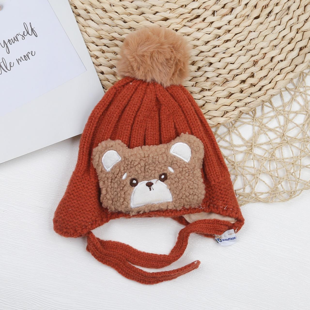 [🛒🇻🇳]Mũ len cho bé KidsPlaza một quả bông gấu có dây (Đỏ) – KidsPlaza , SKU – 614140802 – kidsplaza.vn 🇻🇳🛒Top1Shop🛒 🇻🇳Top1Vietnam🇻🇳 🛍🛒🇻🇳