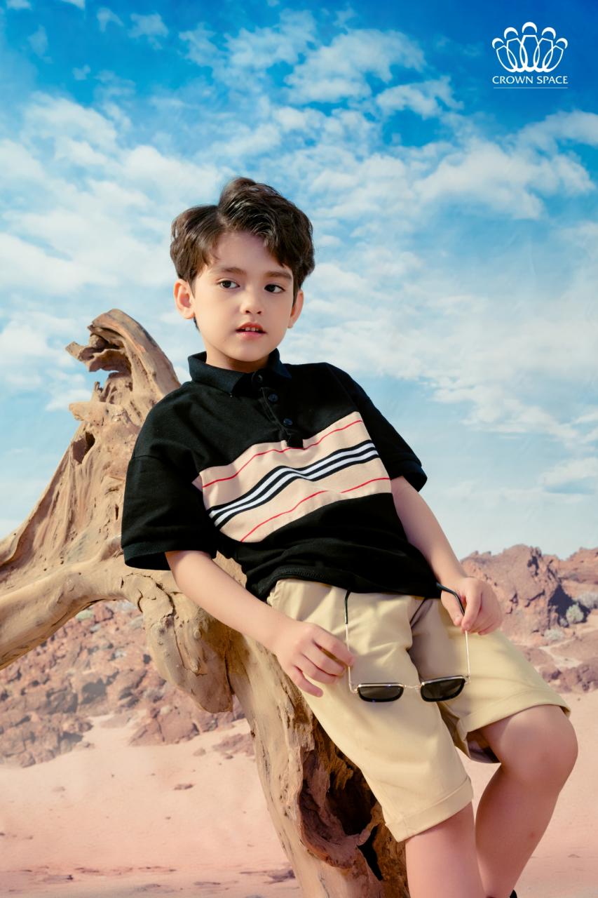 [🛒🇻🇳]Áo Polo Áo Phông Có Cổ Trẻ Em Cao Cấp Chính Hãng Crown Kids Dành Cho Bé Trai Đi Chơi Đi Học CKBS2130806 Size 17 – 32Kg – Crown Kids , SKU – CKBS2130806.BK.8 – crownspace.vn 🇻🇳🛒Top1Shop🛒 🇻🇳Top1Vietnam🇻🇳 🛍🛒🇻🇳