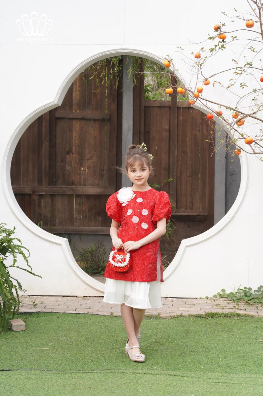 [🛒🇻🇳]Áo Dài Dành Cho Bé Gái Crown Kids Cao Cấp CKGS9922901 Size 14 – 45Kg – Crown Kids , SKU – CKGS9922901.R.4 – crownspace.vn 🇻🇳🛒Top1Shop🛒 🇻🇳Top1Vietnam🇻🇳 🛍🛒🇻🇳