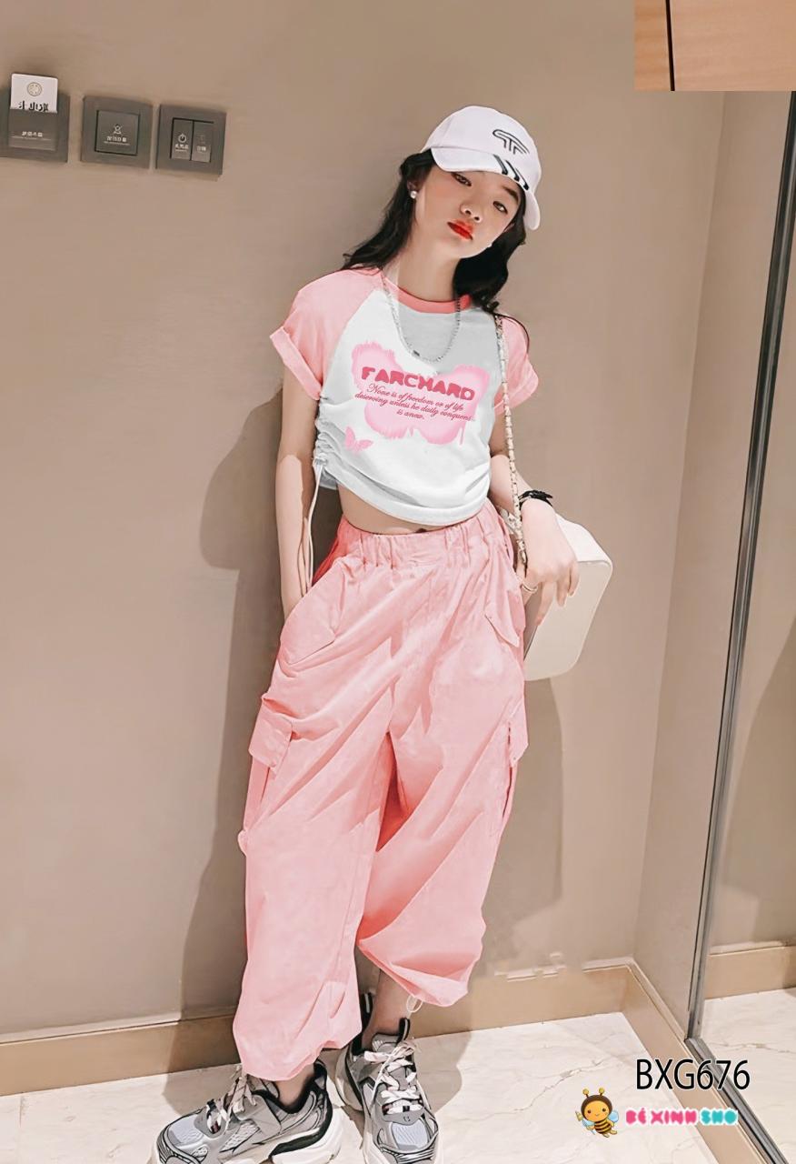 [🛒🇻🇳]Set áo raplang rút dây quần kaki túi hộp bo ống dễ thương cho bé gái đi chơi BXG676 – Bé Xinh Shop , SKU – BXG676-1 – bexinhshop.vn 🇻🇳🛒Top1Shop🛒 🇻🇳Top1Vietnam🇻🇳 🛍🛒🇻🇳