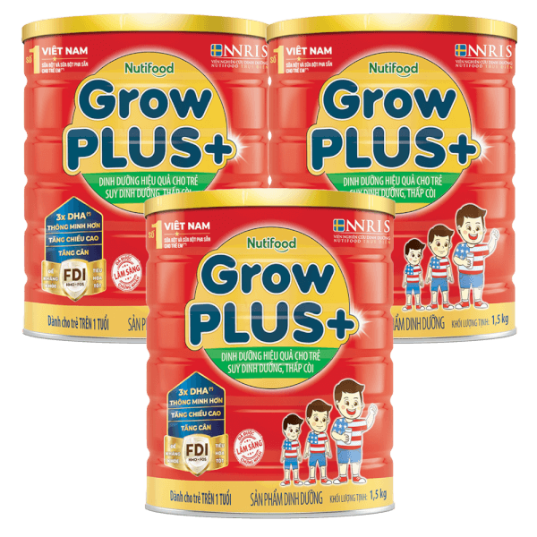 [🛒🇻🇳]Combo 3 Sữa GrowPlus+ Đỏ 1,5kg (từ 1 tuổi) – GrowPLUS+ Đỏ , SKU – 4327000000005 – concung.com 🇻🇳🛒Top1Shop🛒 🇻🇳Top1Vietnam🇻🇳 🛍🛒🇻🇳