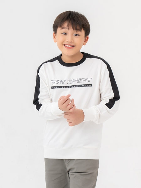 [🛒🇻🇳]Áo Thun Thể Thao Trẻ Em Dài Tay Cơ Bản Phối Sống Tay – CTCP Thời trang YODY , SKU – SUK6032-TRA-10 – yody.vn 🇻🇳🛒Top1Shop🛒 🇻🇳Top1Vietnam🇻🇳 🛍🛒🇻🇳