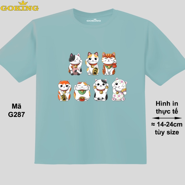 [🛒🇻🇳]Japanese cats, mã G287. Áo thun trẻ em in siêu đẹp cho bé trai, bé gái. Áo phông thoát nhiệt GOKING hàng hiệu cao cấp – GOKING.VN , SKU – Đang cập nhật – goking.vn 🇻🇳🛒Top1Shop🛒 🇻🇳Top1Vietnam🇻🇳 🛍🛒🇻🇳