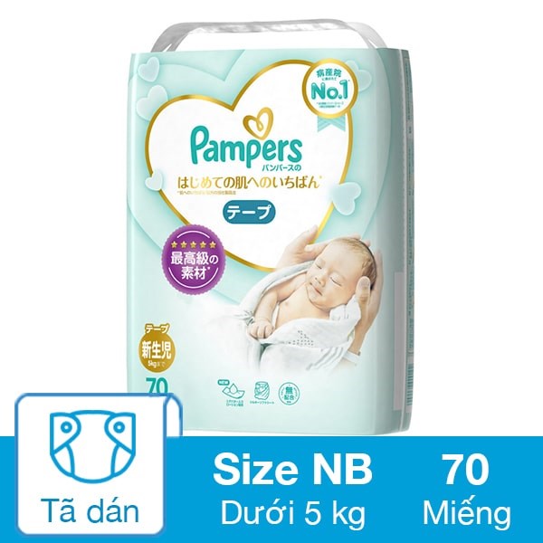 [🛒🇻🇳]Tã dán Pampers cao cấp size NB 70 miếng (Dưới 5 kg) – Pampers , SKU – 238790 – avakids.com 🇻🇳🛒Top1Shop🛒 🇻🇳Top1Vietnam🇻🇳 🛍🛒🇻🇳