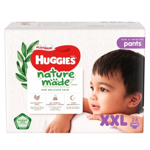 [🛒🇻🇳]Bỉm tã quần Huggies Platinum Nature Made size XXL 26 miếng (trên 15kg) – Huggies Platinum Nature Made , SKU – 2261000000005 – concung.com 🇻🇳🛒Top1Shop🛒 🇻🇳Top1Vietnam🇻🇳 🛍🛒🇻🇳